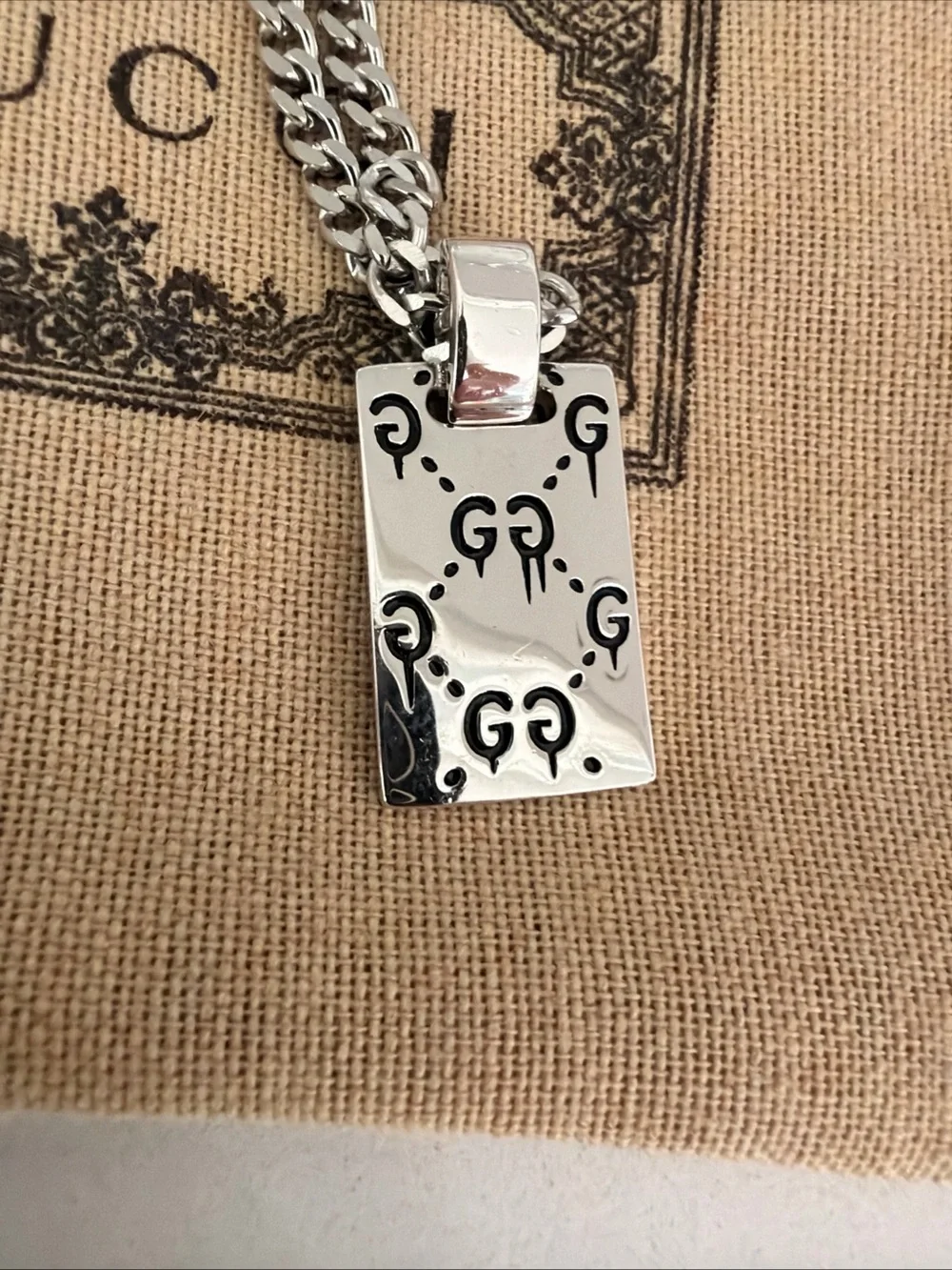Gucci silver tone